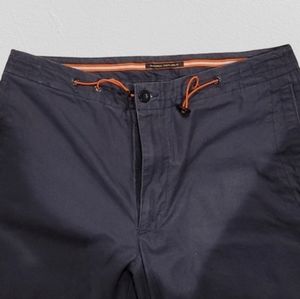 Banana Republic Hiking Pants w/roll up cuffs Medium Navy Blue